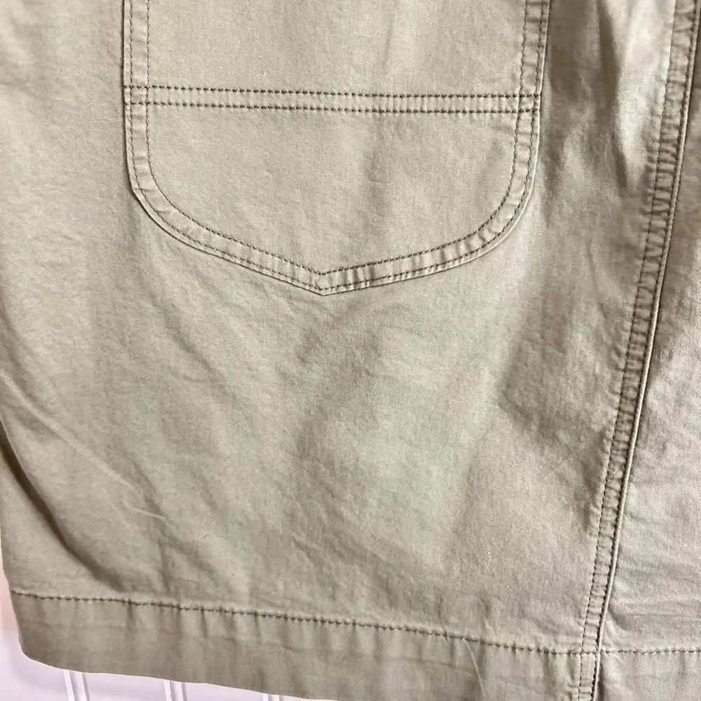 Lee Green Cargo Shorts Relaxed Fit